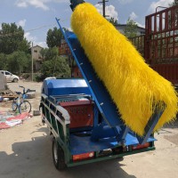 杭州洁凯道路护栏清洗机，毛滚刷拉向机动车快速清洗操作方便