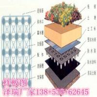 工地常用~赣州2公分3公分40高车库蓄排水板