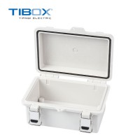 TIBOX金属搭扣+铰链型防水户外接线盒