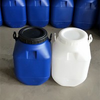 50公斤塑料桶大口白色50升塑料桶