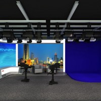 中小型虚拟演播室施工改造效果 超高清4K演播厅整体建设专家