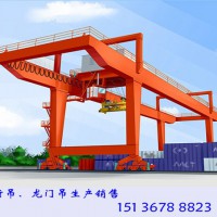 四川乐山龙门吊厂家销售10吨桁架倒三角龙门吊
