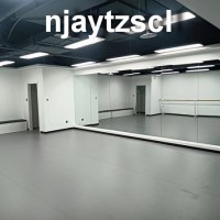 碧桂园舞蹈房镜子安装
